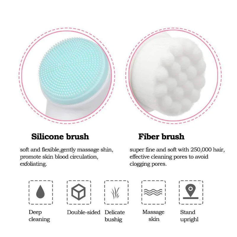 Silicone Facial Cleansing Brush