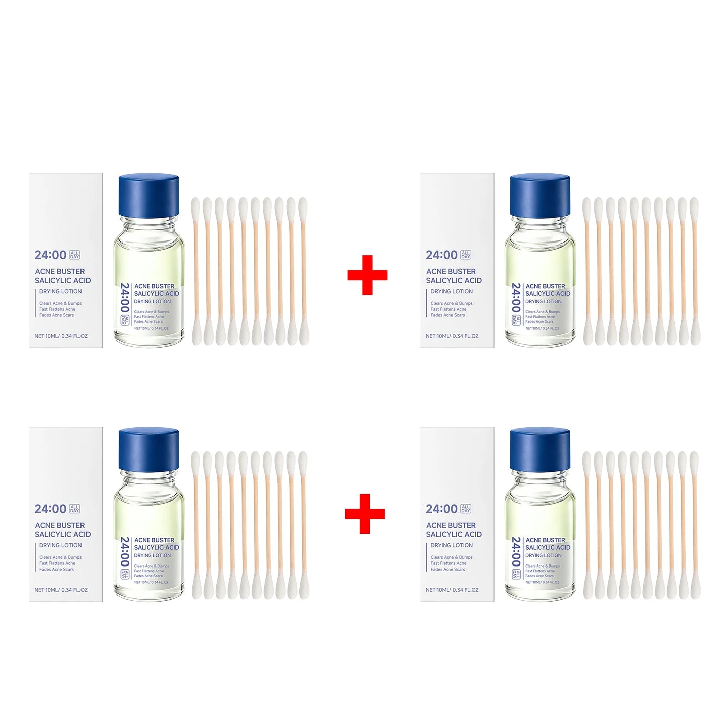 Salicylic Acid Face Serum with Cotton Swab