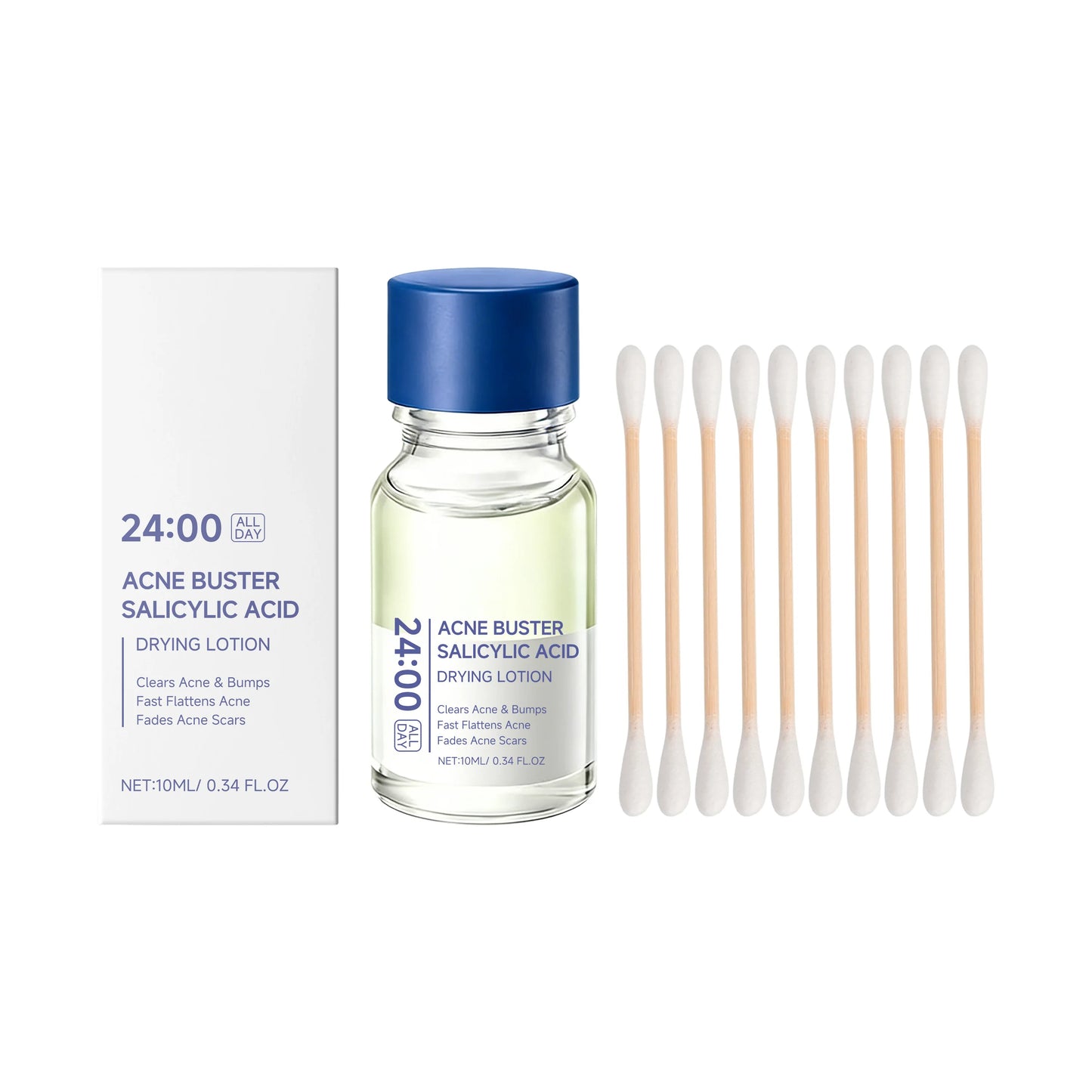 Salicylic Acid Face Serum with Cotton Swab