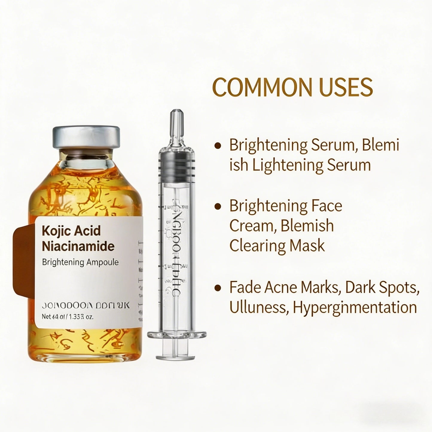 Kojic Acid & Niacinamide Whitening Serum