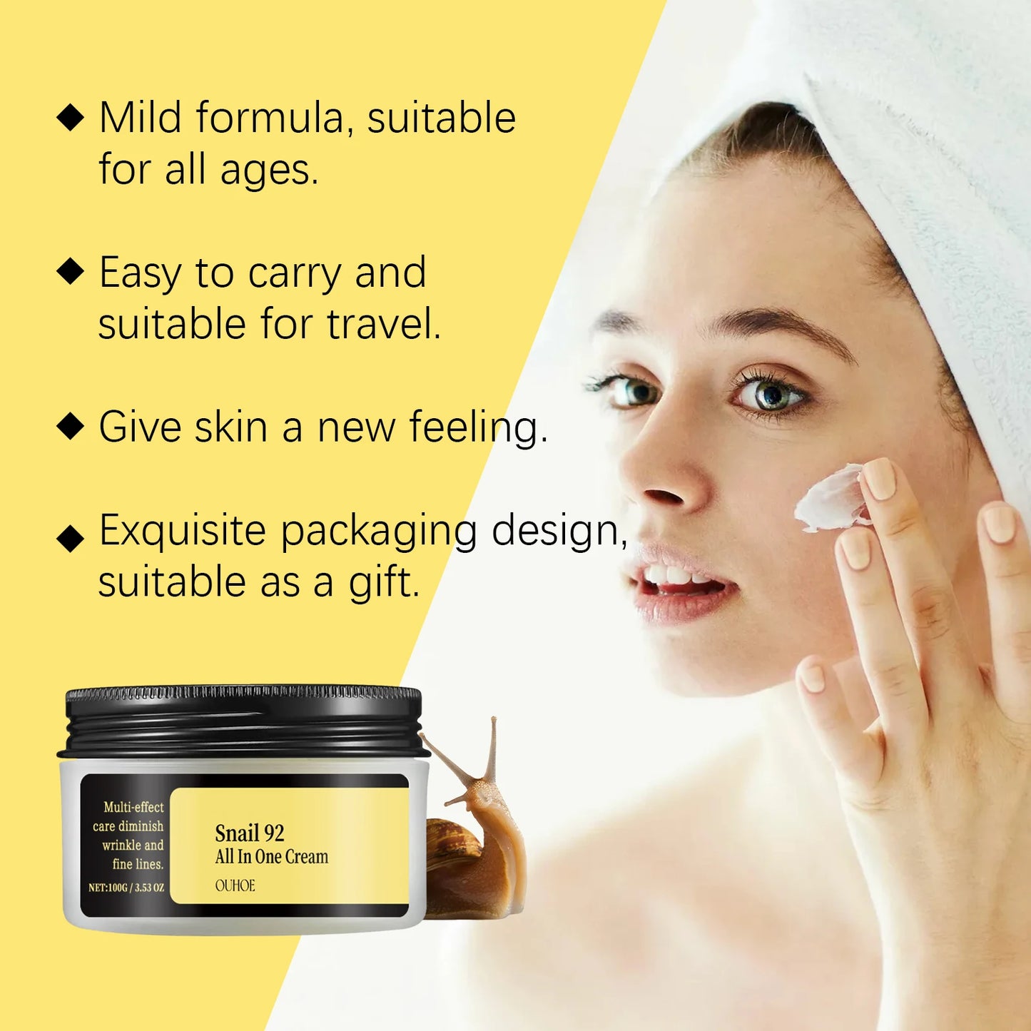 Snail Mucin Essence Cream