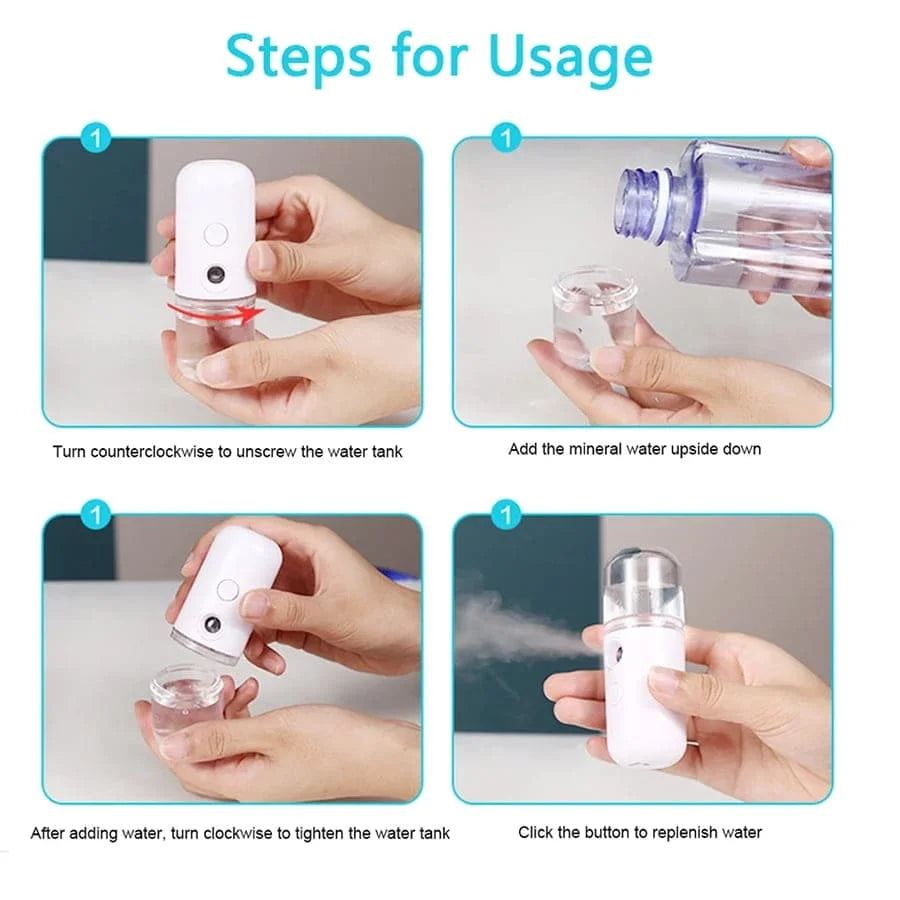 Mini Facial Steamer Spray