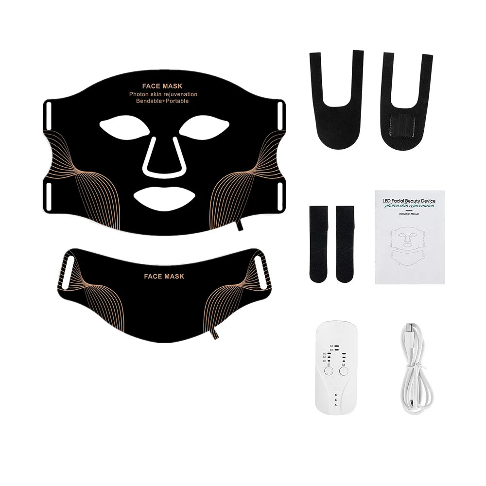 Silicone LED Mask Face